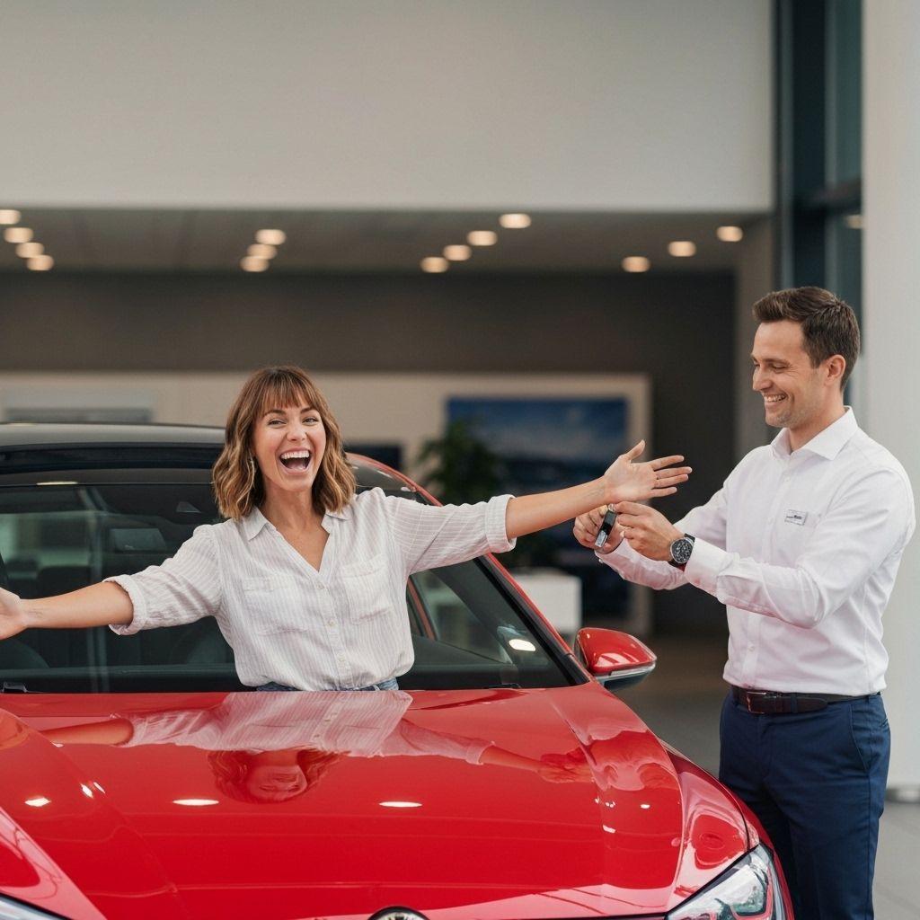 Ana P. con su Volkswagen Golf GTI